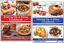 Dining On A Dime Cookbooks - Save on Groceries With Easy Recipes for Tasty Dinners\!