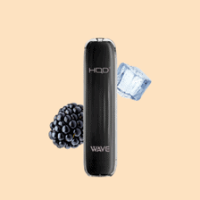 HQD Wave Einweg Vape 18 mg/ml 600 Züge - Black Ice