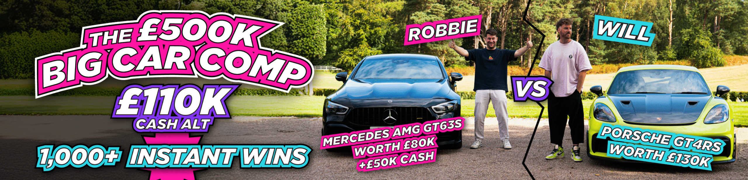 £500k Big Car Comp + Instant Wins #1