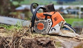using the stihl ms500i