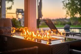 are propane fire pits safe