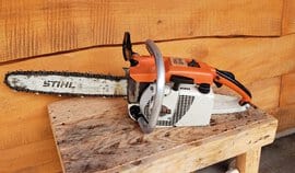 stihl chainsaw eruption volcano