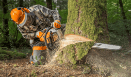 meaning of R on stihl chainsaws