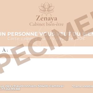 Carte cadeau 90€