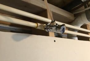 inline valve for ice maker