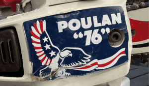 rare poulan chainsaw