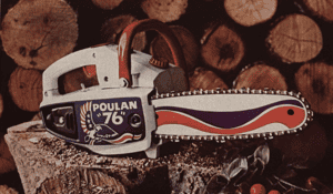 old poulan adverts
