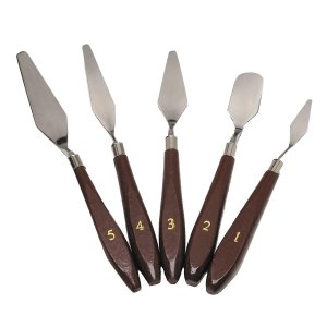 5 Piece Painter Palette Knives