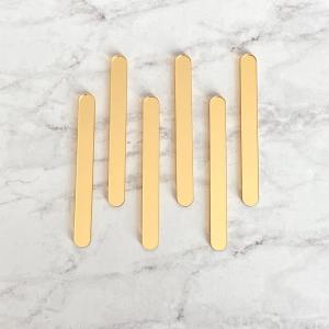 Gold Acrylic Cakesicle Sticks