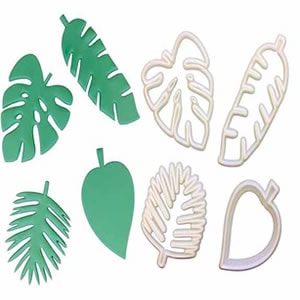 Tropical Leaves Cutter Set