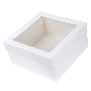 White Cake Box