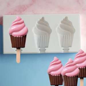 Mini Cupcake Popsicle Mould