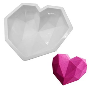 Geometric Heart Mould (Large)