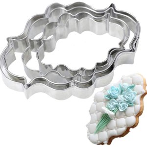 Plaque Frame Cookie Cutter Set