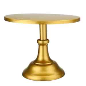 Gold Pedestal Cake Stand