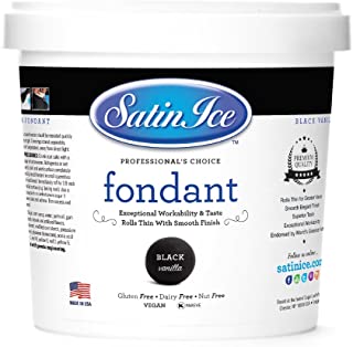 Satin Ice Black Fondant