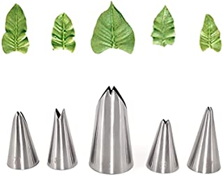 5PC Leaf Piping Tip Set
