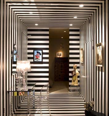10 ideas of black and white hallways and entries as a good examples of traditionality