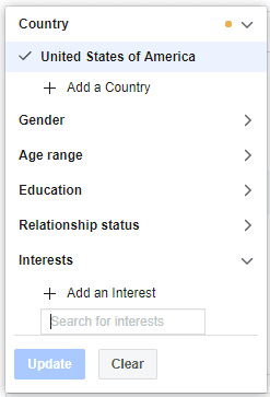 FB demographics