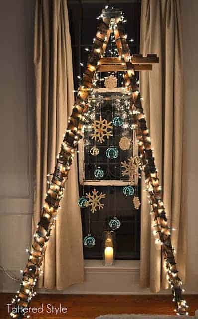 2. Ladder Christmas Tree