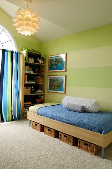 18 Gorgeous Child's Room Designs With Striped Walls 18
