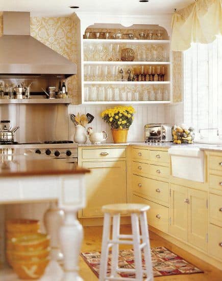 Amazing Ideas Of Yellow Kitchen Cabinets Amazing Ideas Of Yellow Kitchen Cabinets