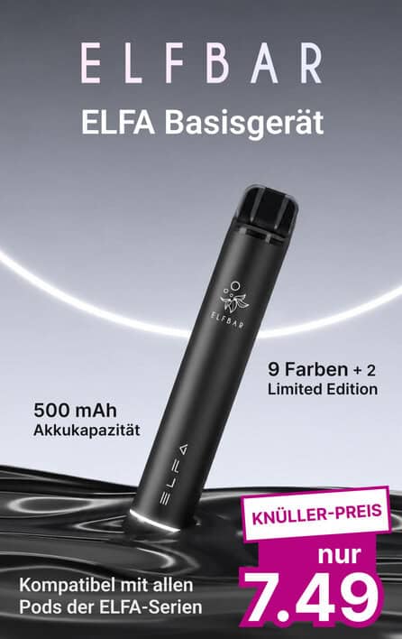 basisgerät elfbar akkuträger ab 5,99 € elfbar akkuträger neu ELFBAR 600 vs. ELFBAR Flavour_Apple ADD 1X FREE VU9 100ML:GRAPE VU9 100ML