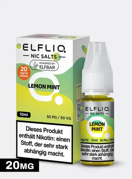 elfbar elfa master akku ELFA | Lemon Mint Pods | Liquid Pod | 20mg | 2er Pack