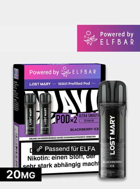 elfbar max blackberry ice pod ELFBAR Pods Blackberry Ice | Original ab 6,99 €