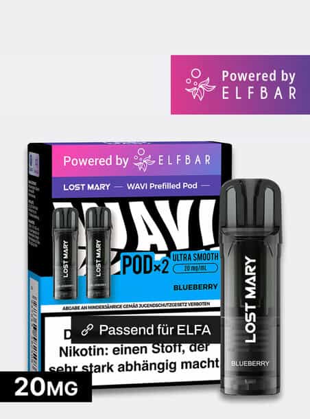 elfbar blueberry snoow geschmack ELFBAR Pods Blueberry Snoow | Beste Preise 6,99 € | elfbarpods.de Original