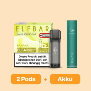 ELFBAR 1500 COCONUT MELON Einweg E-Zigarette 20 mg/ml Nikotin