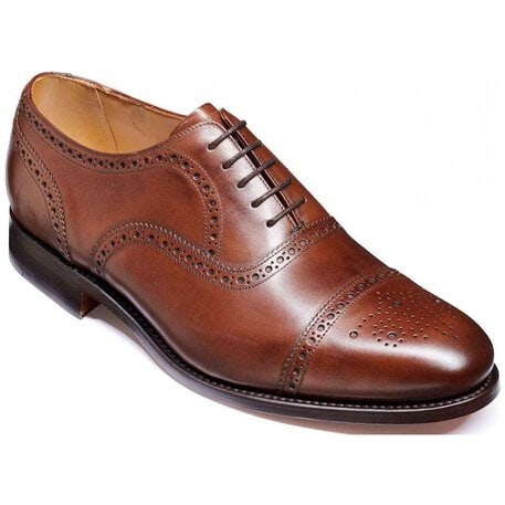 Barker Portsmouth in dark walnut calf - Bradshaw & Lloyd