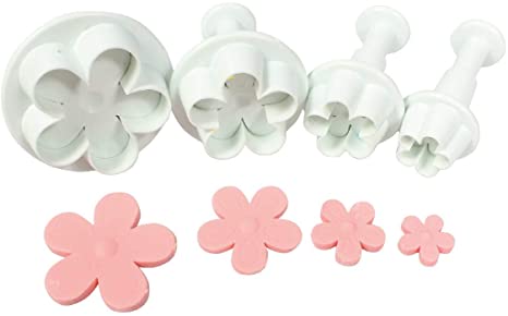 5 Petal Flower Plunger Set