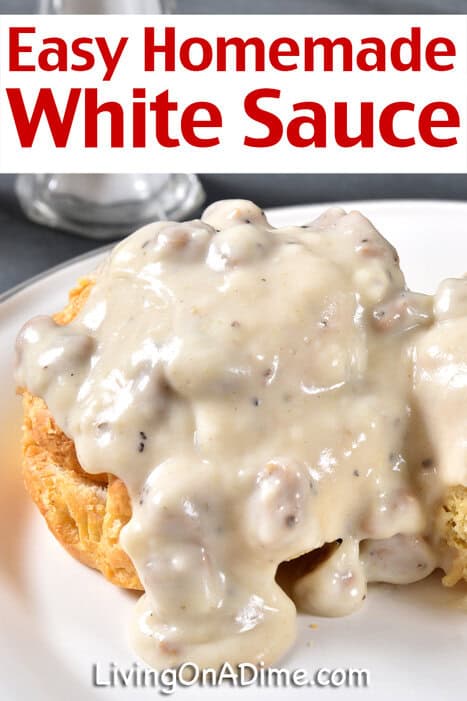 Our Ultimate White Sauce Recipe is the perfect homemade alternative to canned cream soups! This simple, budget-friendly base is great for sausage gravy, cream gravy, and classic comfort foods like biscuits and gravy or hamburger gravy on toastājust like Grandma used to make. Easy to whip up with basic ingredients, this versatile sauce will quickly become a staple in your kitchen\!