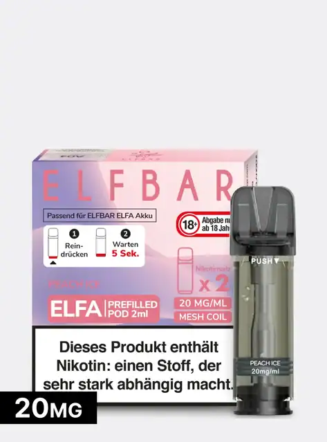 ELFBAR Pods kaufen | Alle Sorten ab 5,99 & Cashback