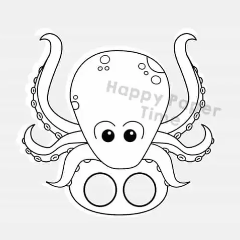 octopus stencil printable pdf