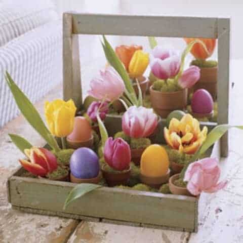 29 Ideas for Rustic Easter Décor