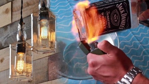 2. Bottle Lamp