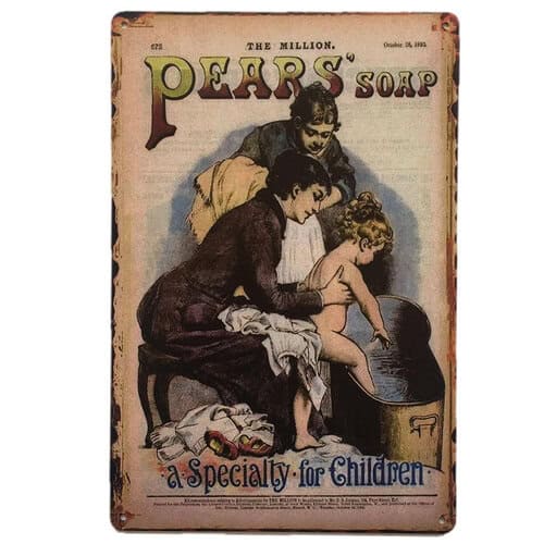 Pears Soap Sign