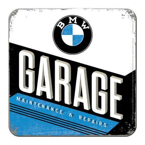 BMW Garage Coaster Set