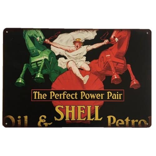 Shell Power Pair Sign
