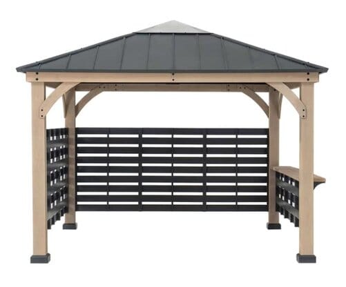 Wood shed cover