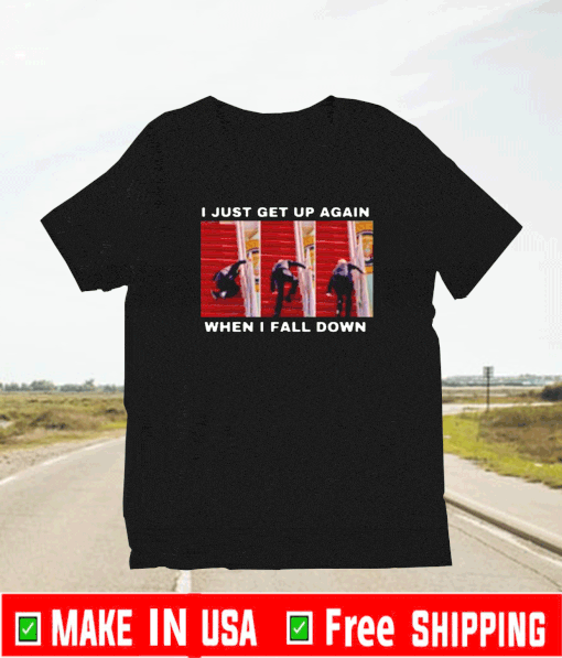 Joe Biden tripped I just up again when I fall down shirt