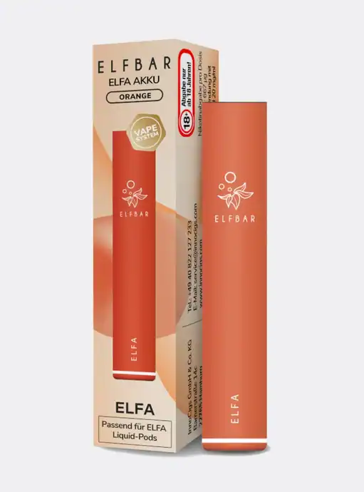 elfbar akkuträger orange ELFBAR ELFA Basisgerät | 500mAh