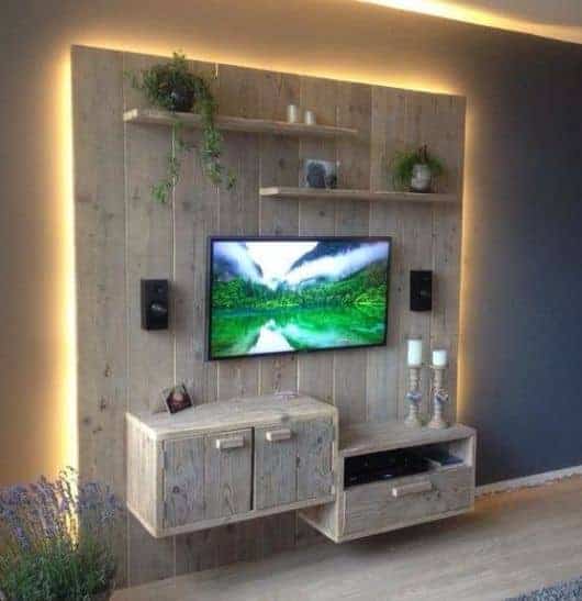 18 Fascinating Ideas To Make Original Pallet TV Stand For Free 18 Fascinating Ideas To Make Original Pallet TV Stand For Free