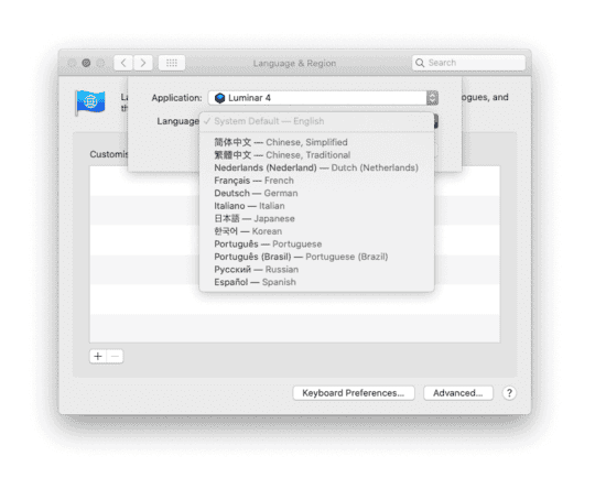 How to Change the macOS Interface Language - La De Du