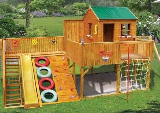 17 Fascinating Garden Playgrounds To Surprise Your Children