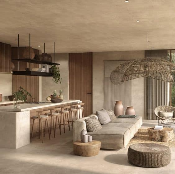 An Organic Modern Living Room Reveal