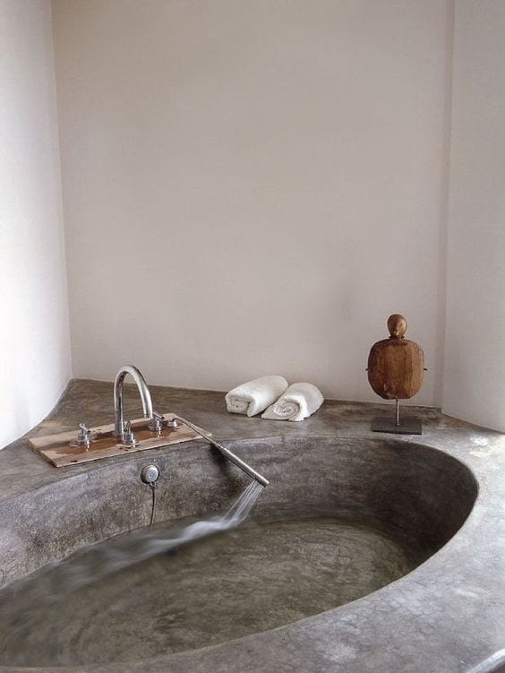 Unique Wabi-Sabi Bathroom Unique Wabi-Sabi Bathroom