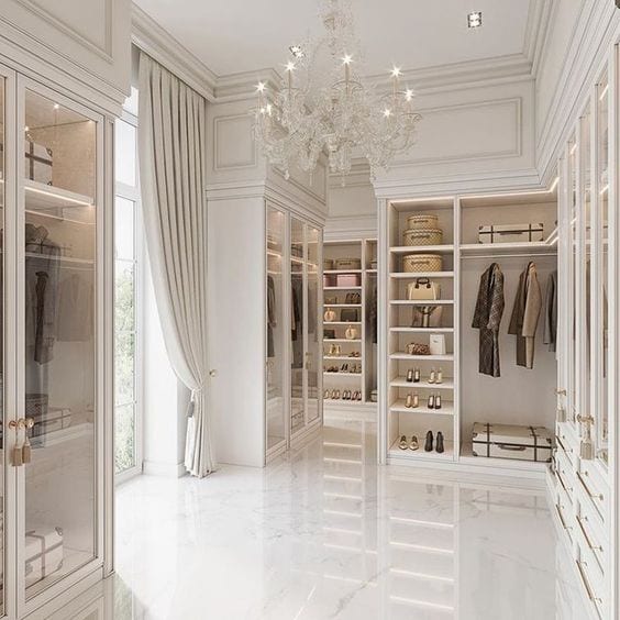 Amazing And Inspirational Ideas Of Luxurious Closets For Your Bedroom